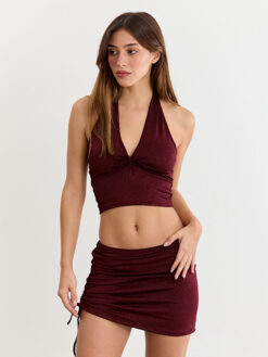 Top Martu Glitter - Microfibra