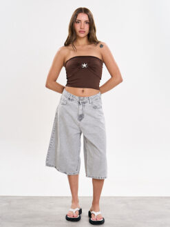a- Bermuda Baggy Gris (Sheila)