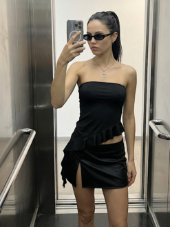 Top Hana- Microfibra